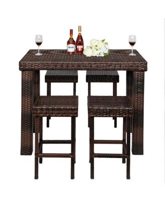 Bar Stool Chair Set of 4 for Stylish and Comfortable Dining or Entertaining