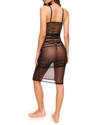 Women's Marietta Bodycon Slip & G-String Set Lingerie
