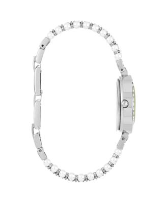 Women's Fine Silver Plated Analog Watch