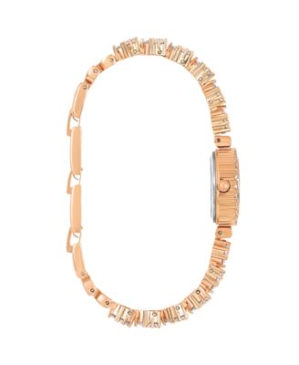 Women's 18K Fine Rosegold Plated Analog Watch