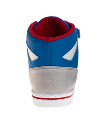 Little and Big Boys Hook and Loop High Top Canvas Sneakers