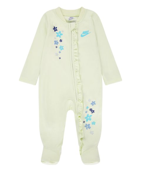 Комбинезон Nike Fresh Cut Ruffle Coverall для девочек-малышей, цвет: Светлый зелёный