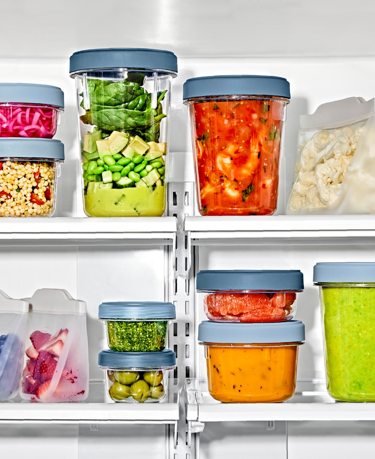 Oxo Good Grips Twist Stack 40-Oz. Container, Set of 2