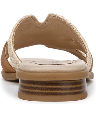 Women's Royalty Bit Square Open Toe Slide Sandals