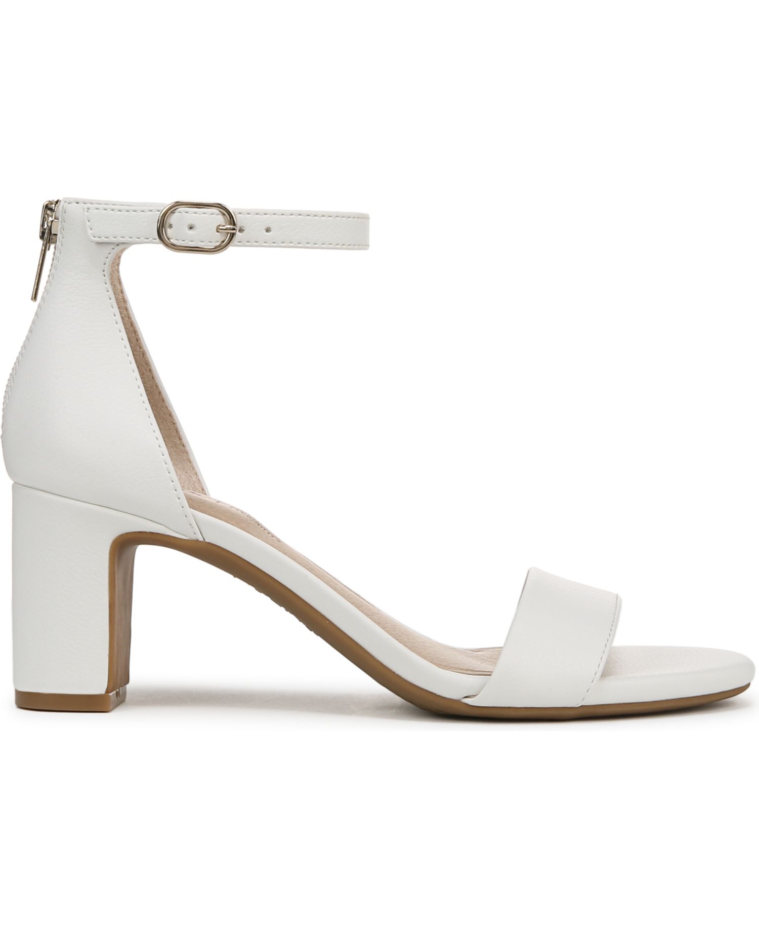 Women's Florence Two Piece Block Heel Ankle Strap Sandals
