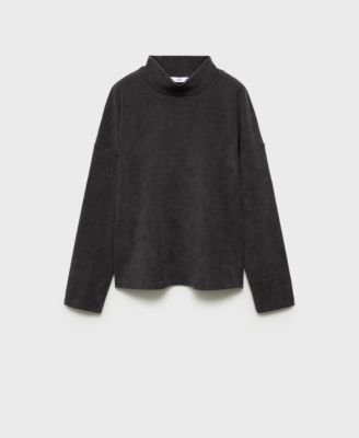 Women's Corduroy Perkins Neck Sweatshirt