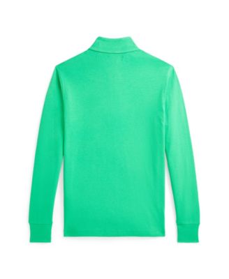 Big Boys Interlock Quarter-Zip Pullover