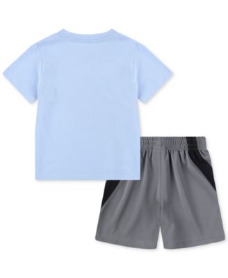 Sportswear Little Boys "On The Move" Logo T-Shirt & Shorts Set