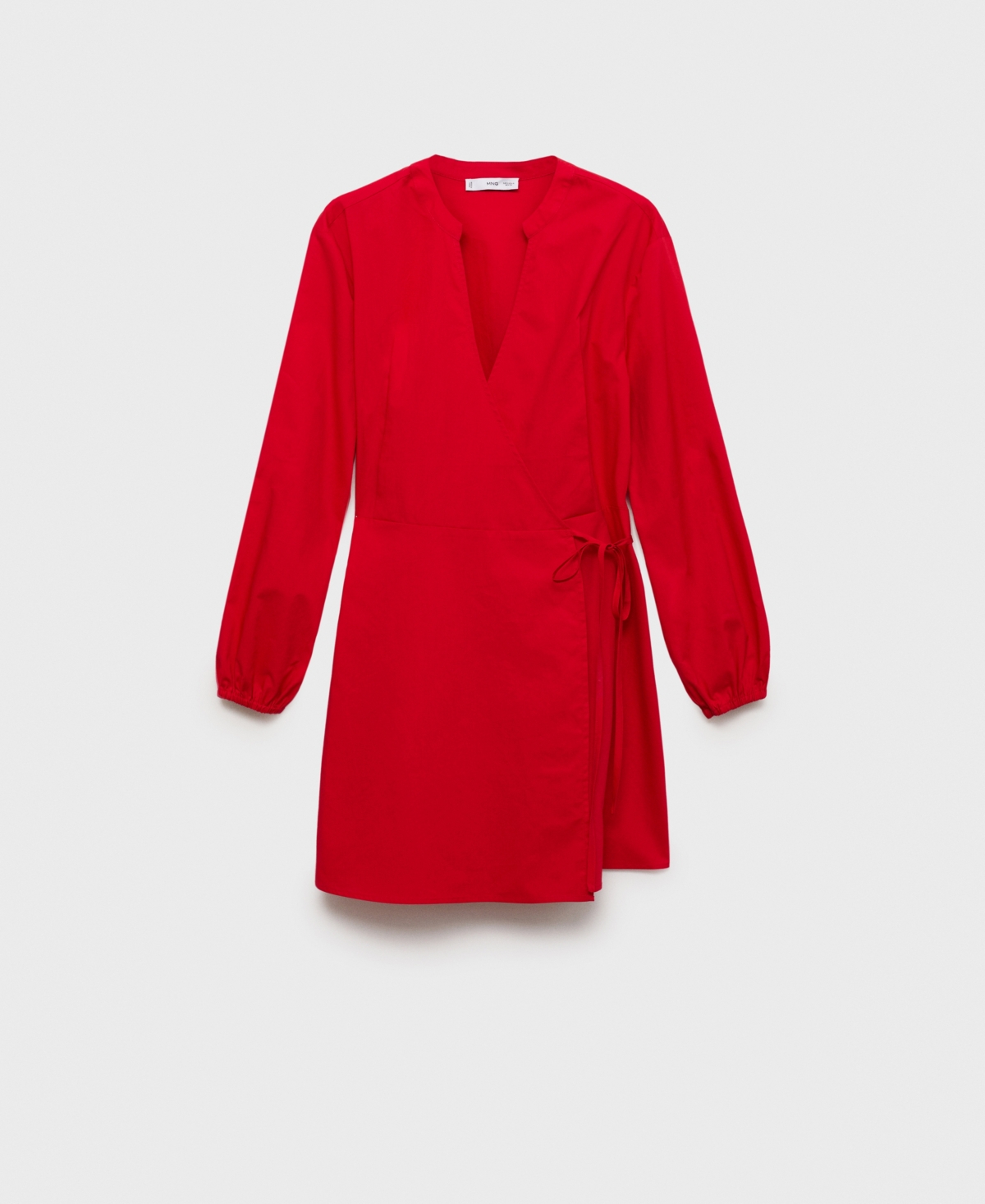 Mango Robe Cache-caur Coton Rouge - Femme - Xl -  In Red