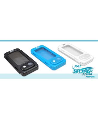 Surf Sound Waterproof Portable Speaker Case for Smartphones, MP3 Players, and iPods (Black)