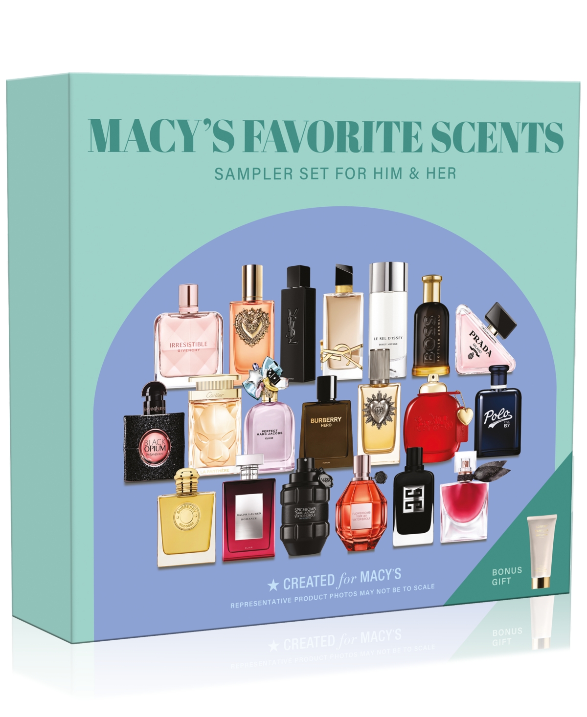 CREATED FOR MACY'S 21-PC. MACY'S FAVORITE SCENTS SAMPLER SET FOR HIM & HER, EXCLUSIVELY AT MACY'S 