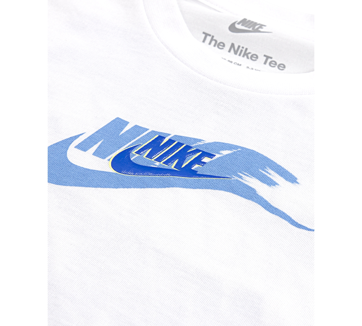 Nike Toddler & Little Boys "on The Move" Logo Crewneck T-shirt In White