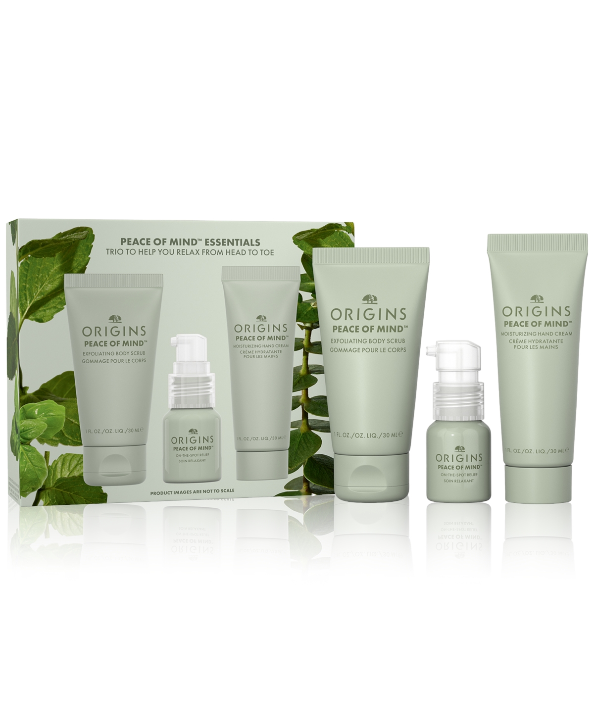 Origins 3-pc. Peace Of Mind Relaxing Bath & Body Essentials Set In No Color