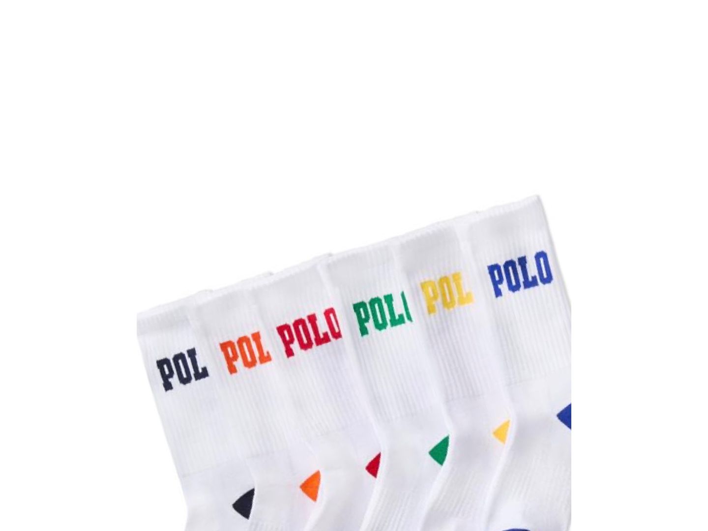 Поло Performance, средней высоты, 6 шт. — Polo Ralph Lauren, цвет: Белый — фото 2