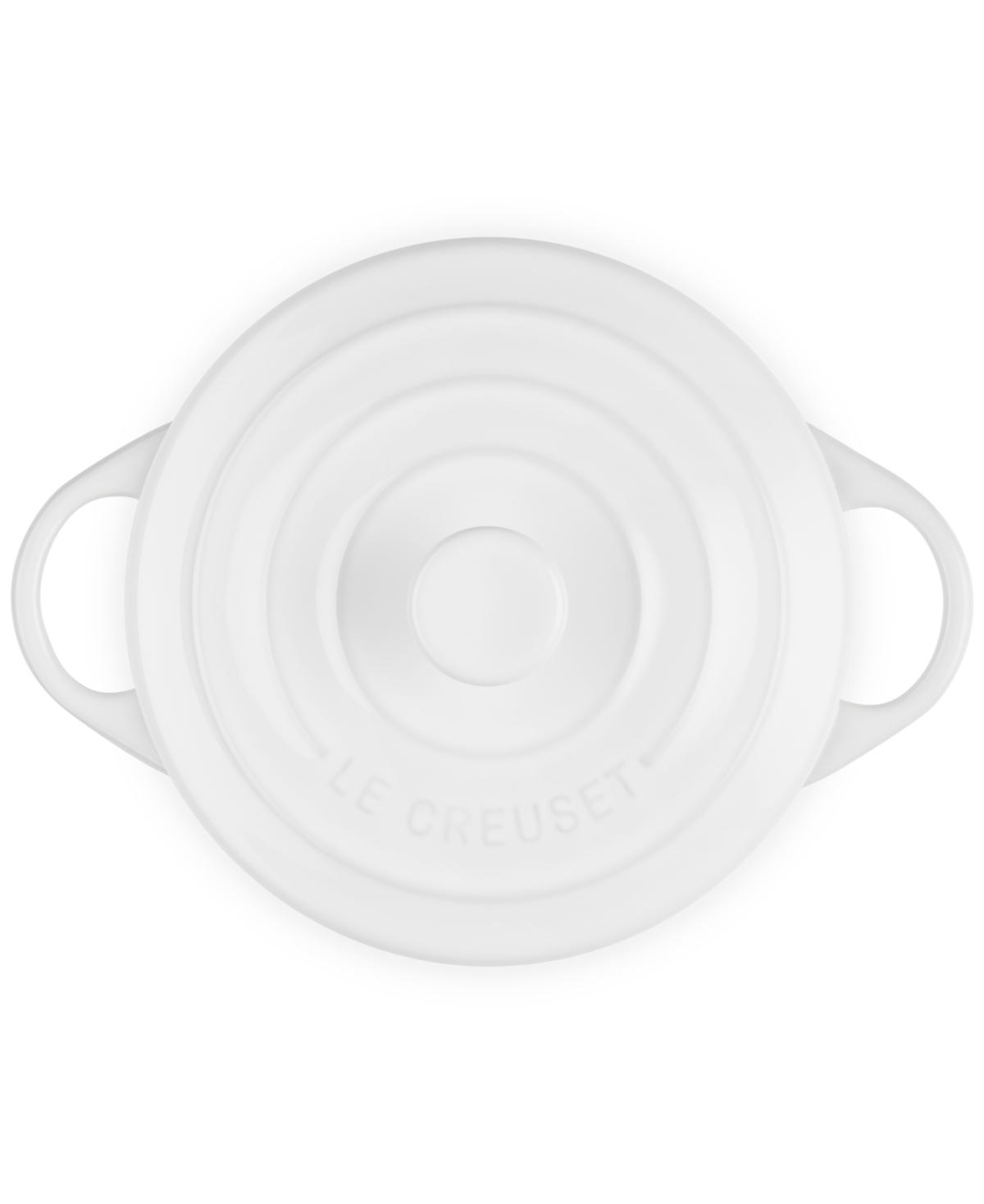 Le Creuset 24-ounce Mini Stoneware Cocotte In White