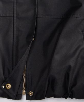 Women's Twill Bubble-Hem Bomber Jacket, Exclusively at Macy's