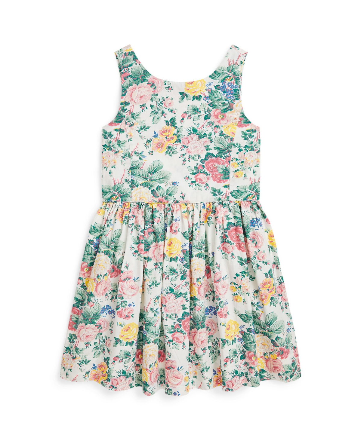 Polo Ralph Lauren Floral Cotton Dress In Portia Floral