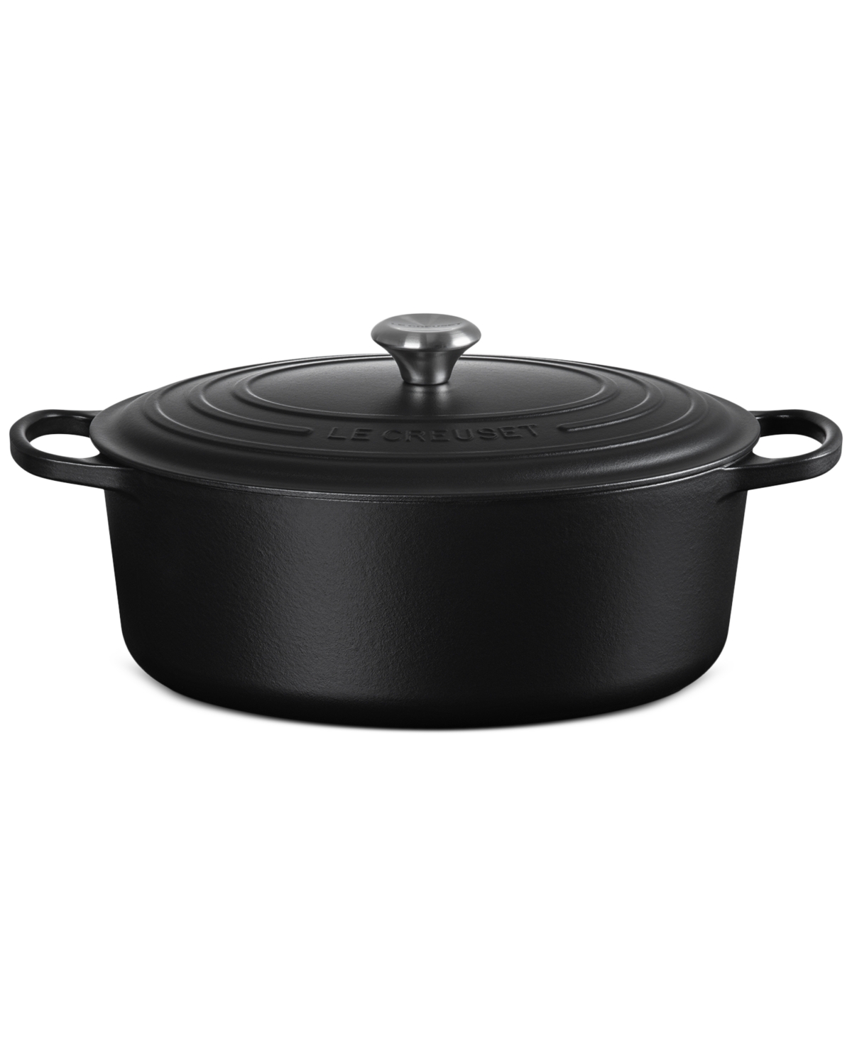 LE CREUSET SIGNATURE ENAMELED CAST IRON 8-QT, OVAL DUTCH OVEN 
