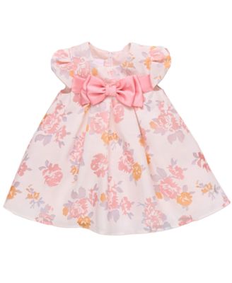 Baby Girls Floral Trapeze Party Dress