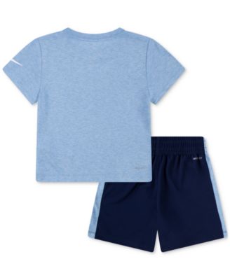 Boys' Toddler 2T-4T Dri-FIT Dropset T-Shirt and Shorts, 2-Piece Set 