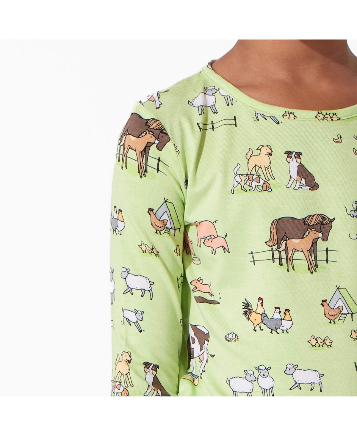 Bellabu Bear Unisex Kids Fall Vibes Set Of 2 Piece Pajamas In Fall Vibes