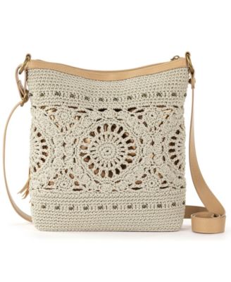 Women's Lucia Crochet Small Crossbody Bag