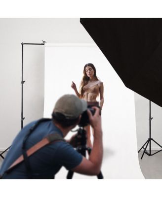 7x10Ft Photography Background Backdrop Support Stand Kit For Live Stream 3 Packs