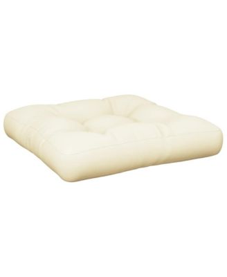 Pallet Cushions 2 pcs Cream Fabric