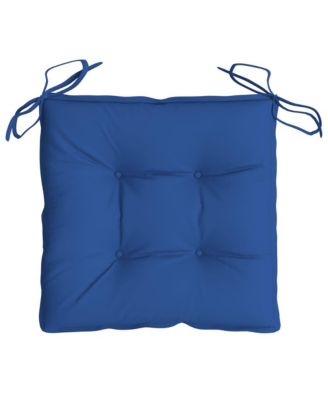 Chair Cushions 6 pcs Blue 15.7"x15.7"x2.8" Oxford Fabric