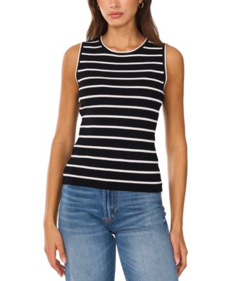 Vince Camuto - Women's Striped Tank Top