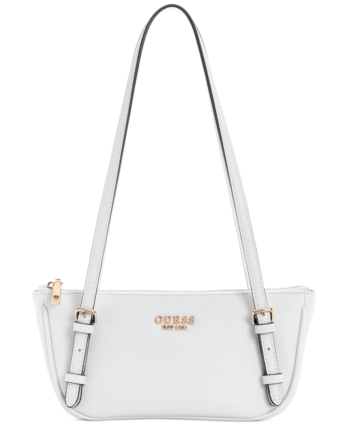 Cerelia Small Shoulder Satchel - White