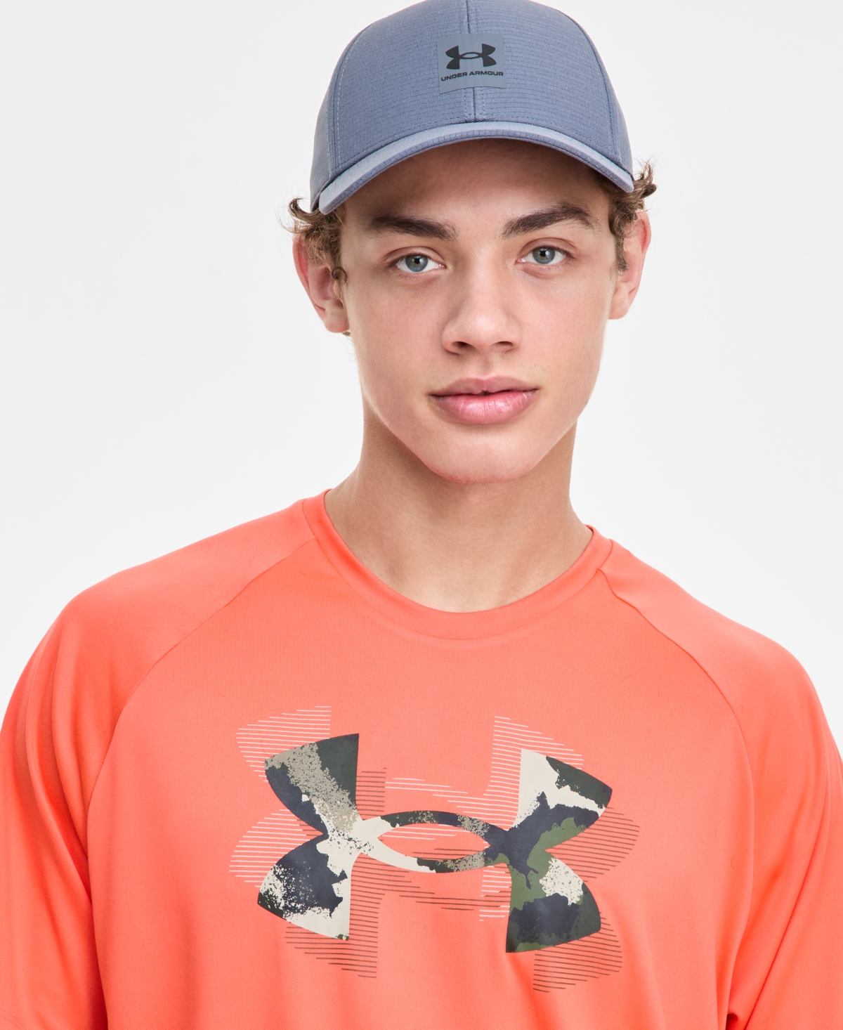 Men's Iso-Chill ArmourVent Baseball Hat - Black / / Castlerock