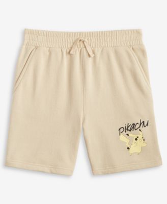 Pok&eacute;mon Little & Big Boys Pikachu Fleece Shorts