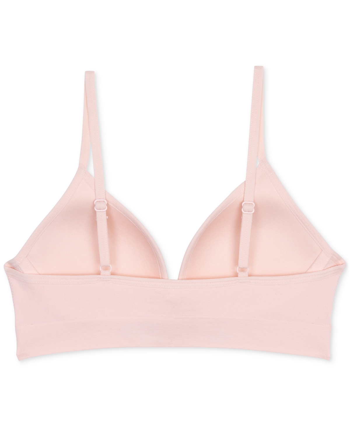 Calvin Klein Big Girls Seam-free Embossed Hybrid Bra In Crystal Pink