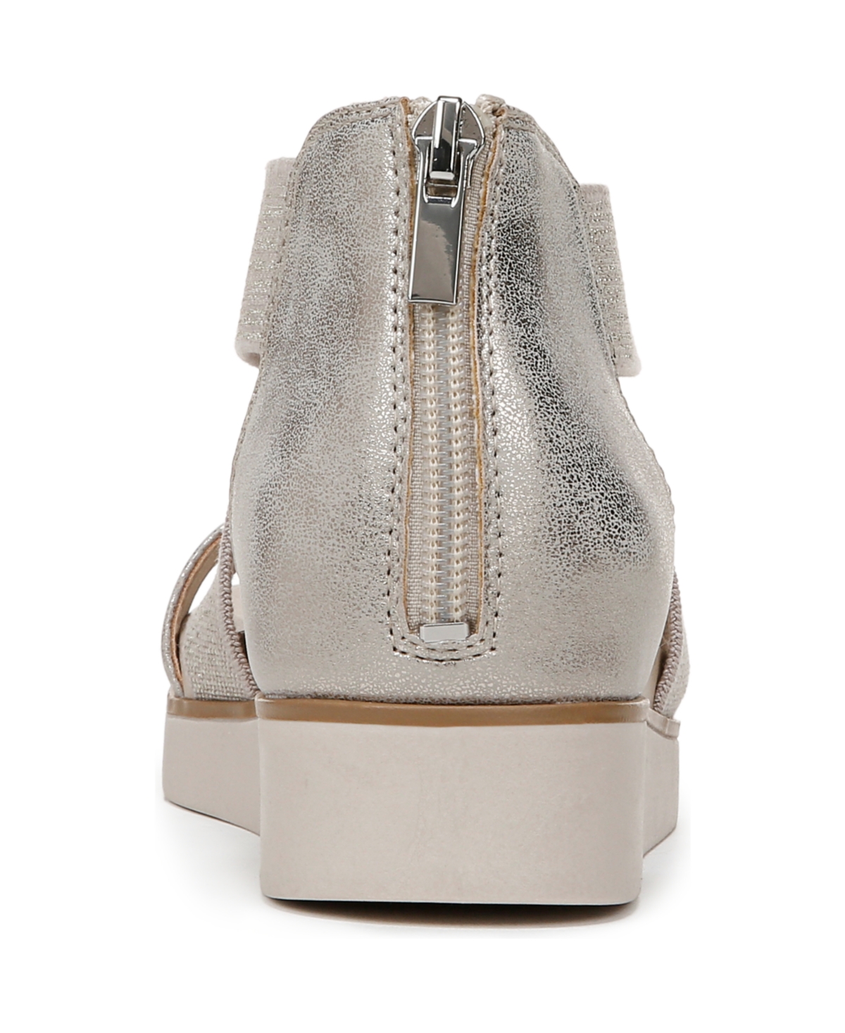 Shop Lifestride Women's Giselle Sport Platfform Sandals In Taupe Faux Leather