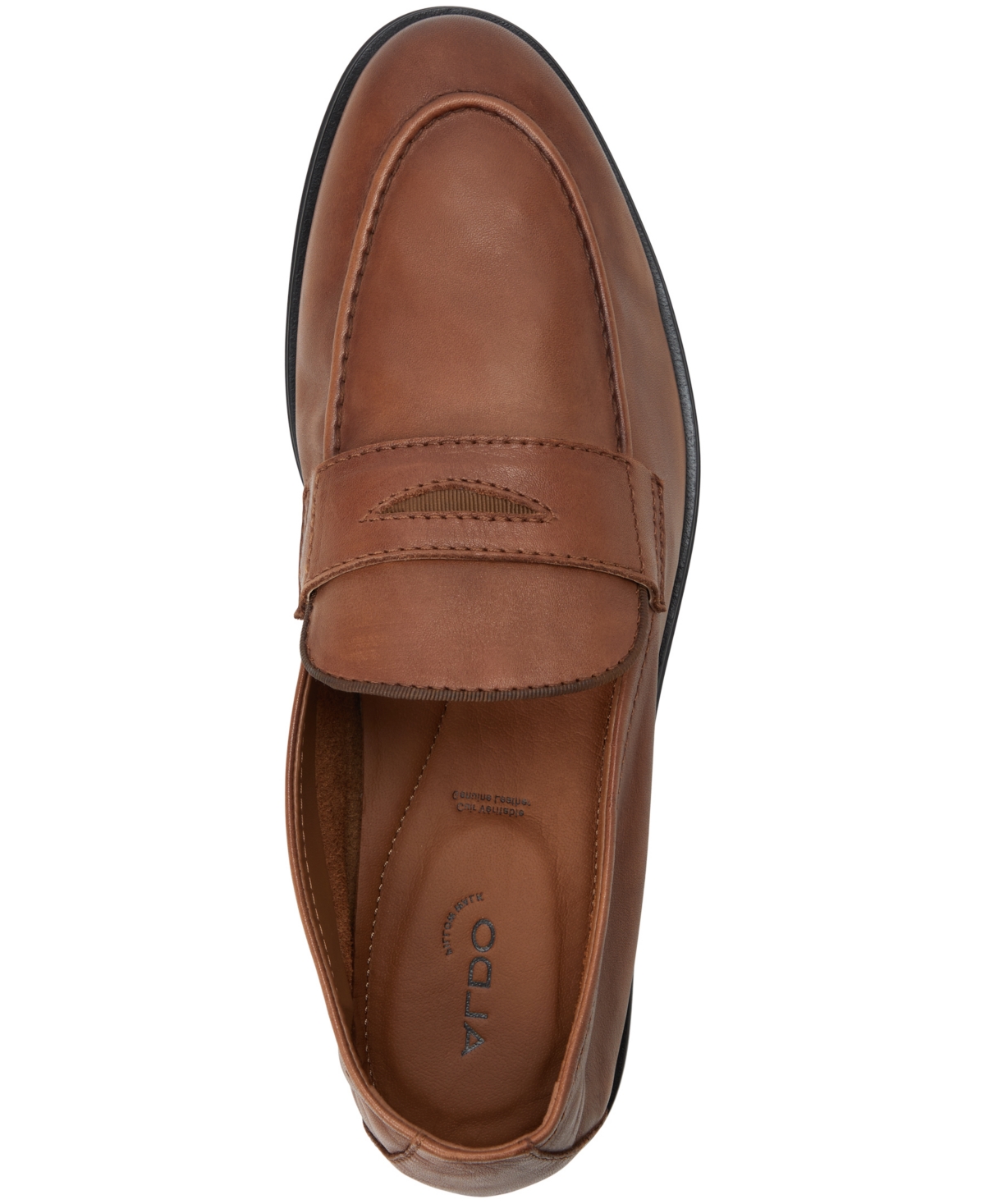 ALDO MEN'S JOURNEY LEATHER DRESS LOAFER 