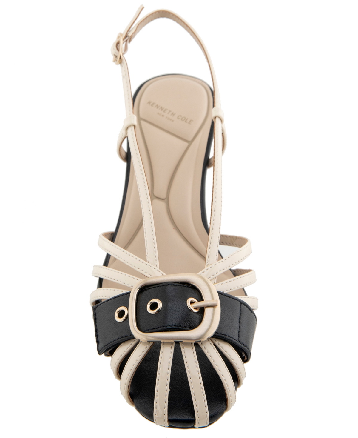 Kenneth Cole New York Women's Glenda Slingback Pumps In Sand,black