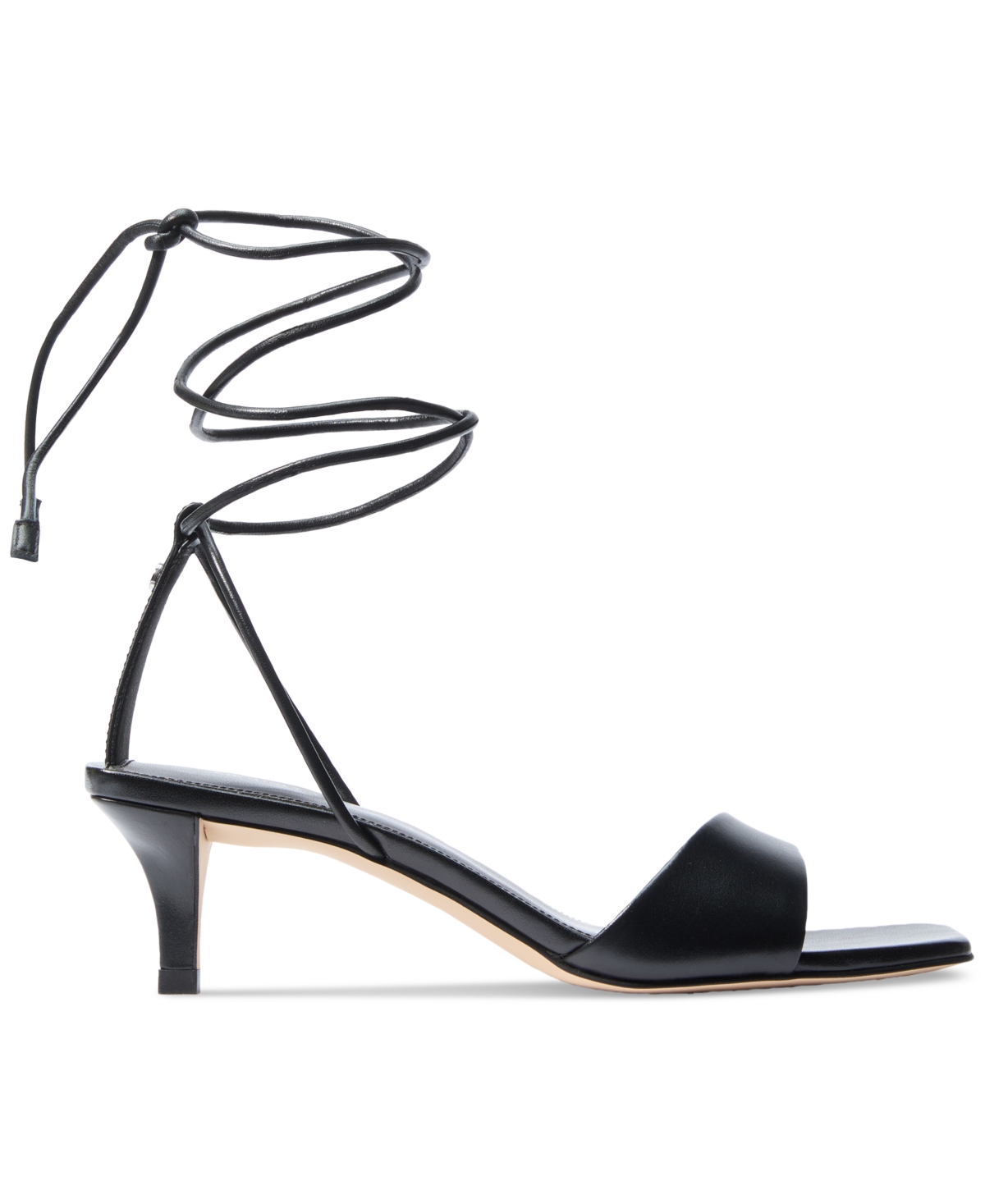 Michael Kors Michael  Women's Jaida Ankle-tie Sandals In Black