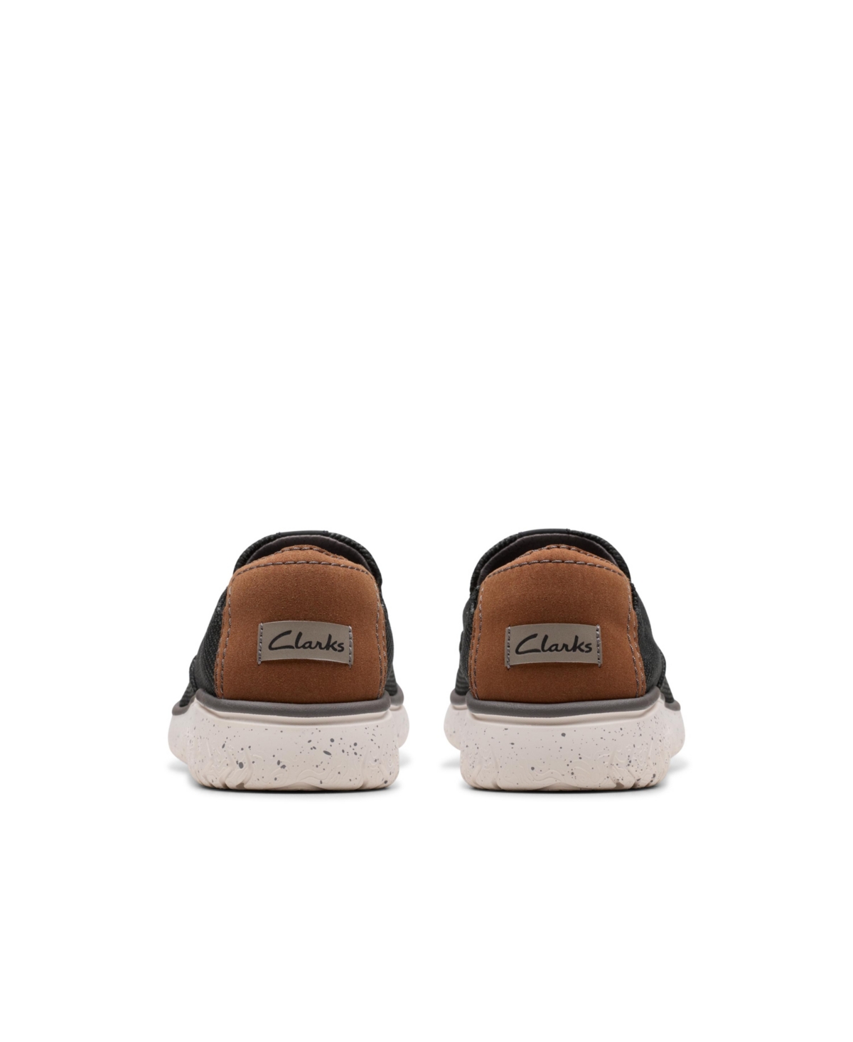 Clarks Men's Collection Relax Lite Step Shoes In Black Combi Textile