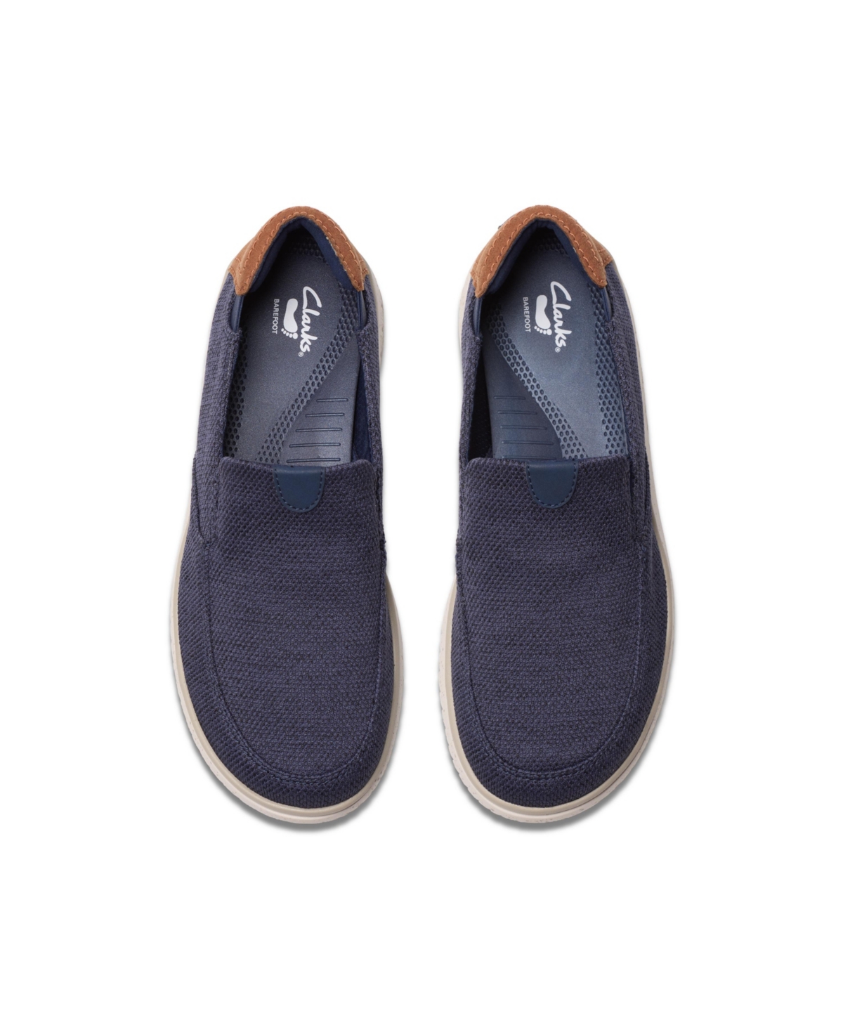 Clarks Men's Collection Relax Lite Step Shoes In Navy Combi Nubuck