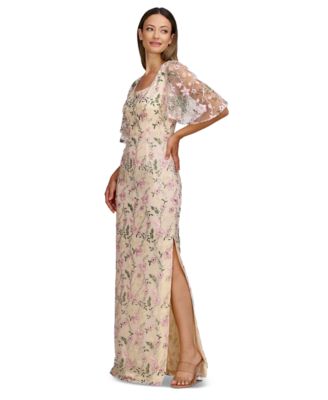 Women's Hannah Floral-Embroidered Gown