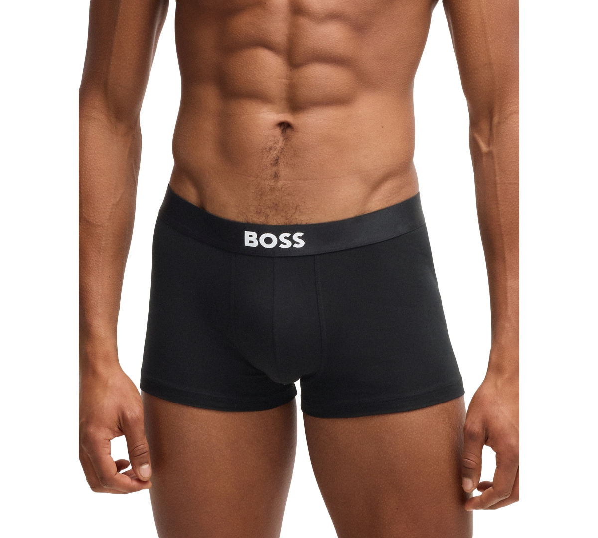 Hugo Boss Boss By  Men's 3-pack Icon Logo Trunks In Blk