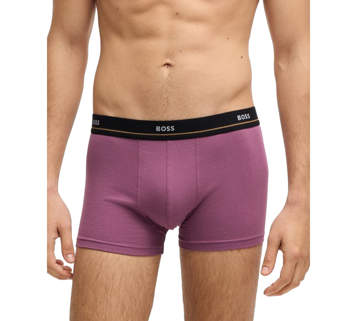 HUGO BOSS BOSS BY HUGO BOSS MEN'S 5-PACK ESSENTIAL LOGO TRUNKS