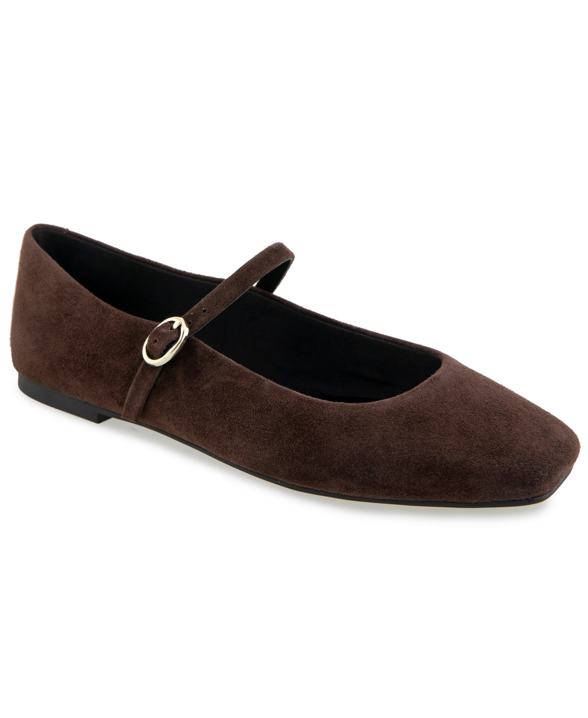 Women's Jasper Mary Jane Ballet Flats - Leopard Suede