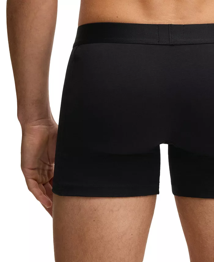 Men's 3-Pack Stretch Cotton Boxer Briefs - thumbnail 4