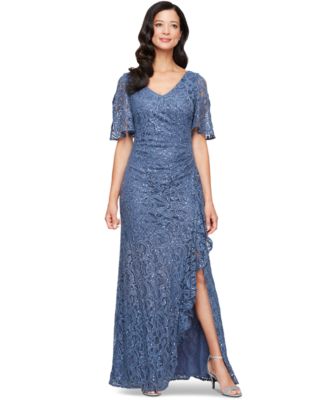 green emerald velvet dress Amazon.com: Alex Evenings Women's Long Cold Shoulder, Mother of the Bride  Gown, Formal Event, Wedding Guest Dress, (Petite and Regular Sizes), Black  Royal Metallic, 4 : Clothing, Shoes & Jewelry main image 1