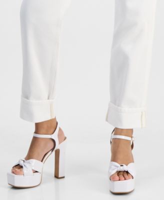 Women's Celia Boyfriend High-Rise Cuffed-Hem Jeans