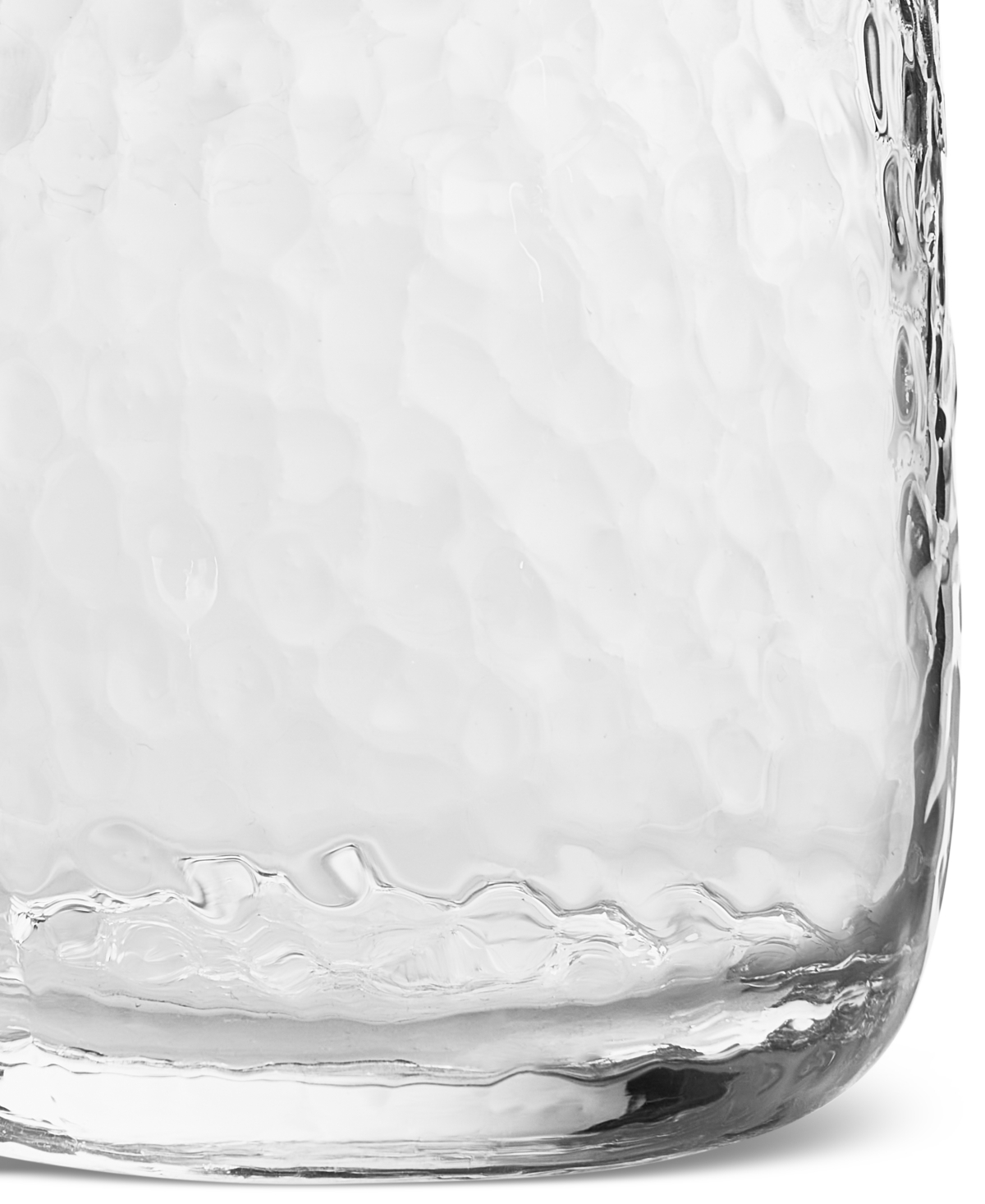 Oake Textured Double Old-fashioned Glasses, Set Of 4, Exclusively At Macy's In Clear