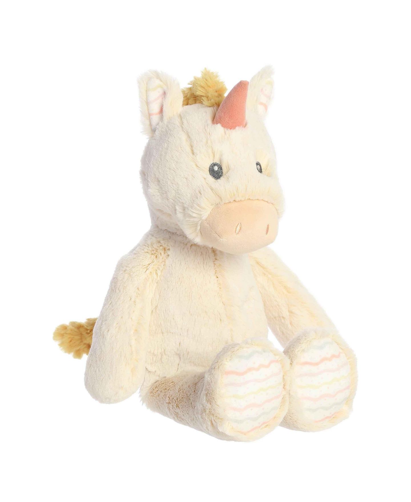 Детская мягкая игрушка ebba Large Starlight Unicorn Cuddlers Adorable Baby Plush Toy White 15" — фото 1