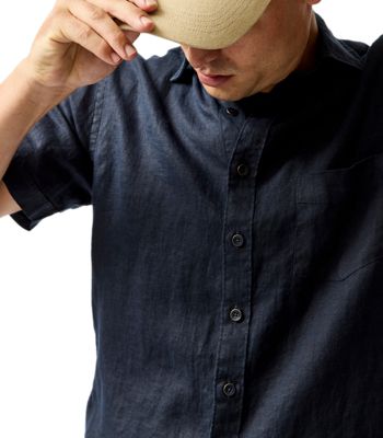 Men's Palm Beach Slim Fit Linen Shirt